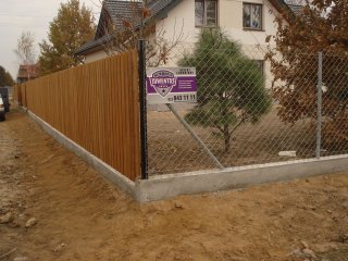 przykładowe wykonanie ogrodzenia